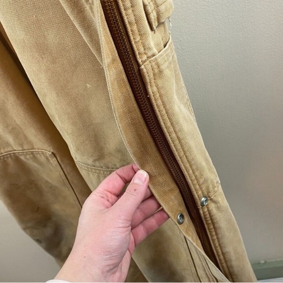 Carhartt Weathered Duck insulated Overalls - Picture 4 of 15